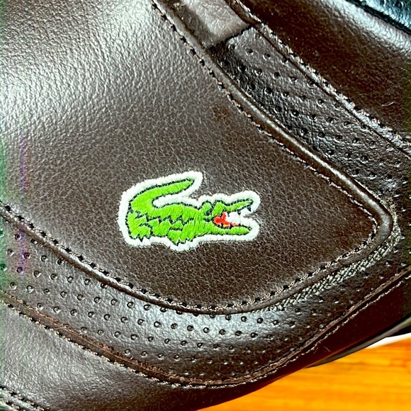 Lacoste Sport shoes for men brown color size 11.5”. Inches - Picture 7 of 12